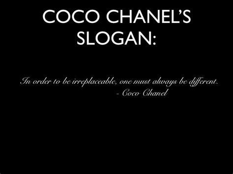 chanel slogan publicitaries|coco Chanel slogans.